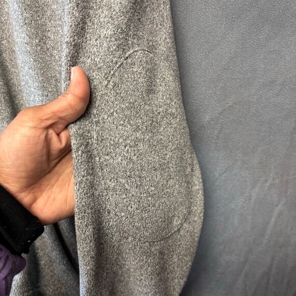 Joules Sweater Elbow Pads Logo Quarter Speckled Outdoor Cozy Athletic Preppy - Picture 10 of 10